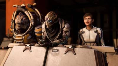 Кадры из игры Mass Effect: Andromeda