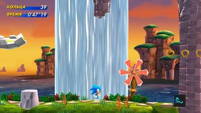 Кадры из игры Sonic Superstars (2023)