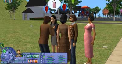 Кадры из игры Симс 2 (Sims 2): Антология