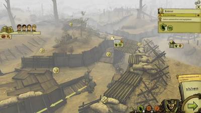 Кадры из игры All Quiet in the Trenches